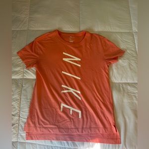 Nike pink athletic tshirt